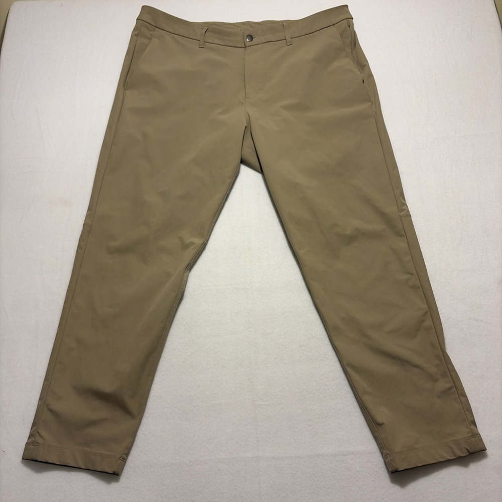 Lululemon Pants Men 40x30 Trench Commission Slim Fit 5 Pocket Trouser Warpstreme